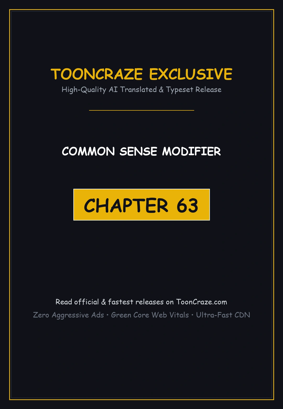 Common Sense Modifier Chapter 63 - Page 1