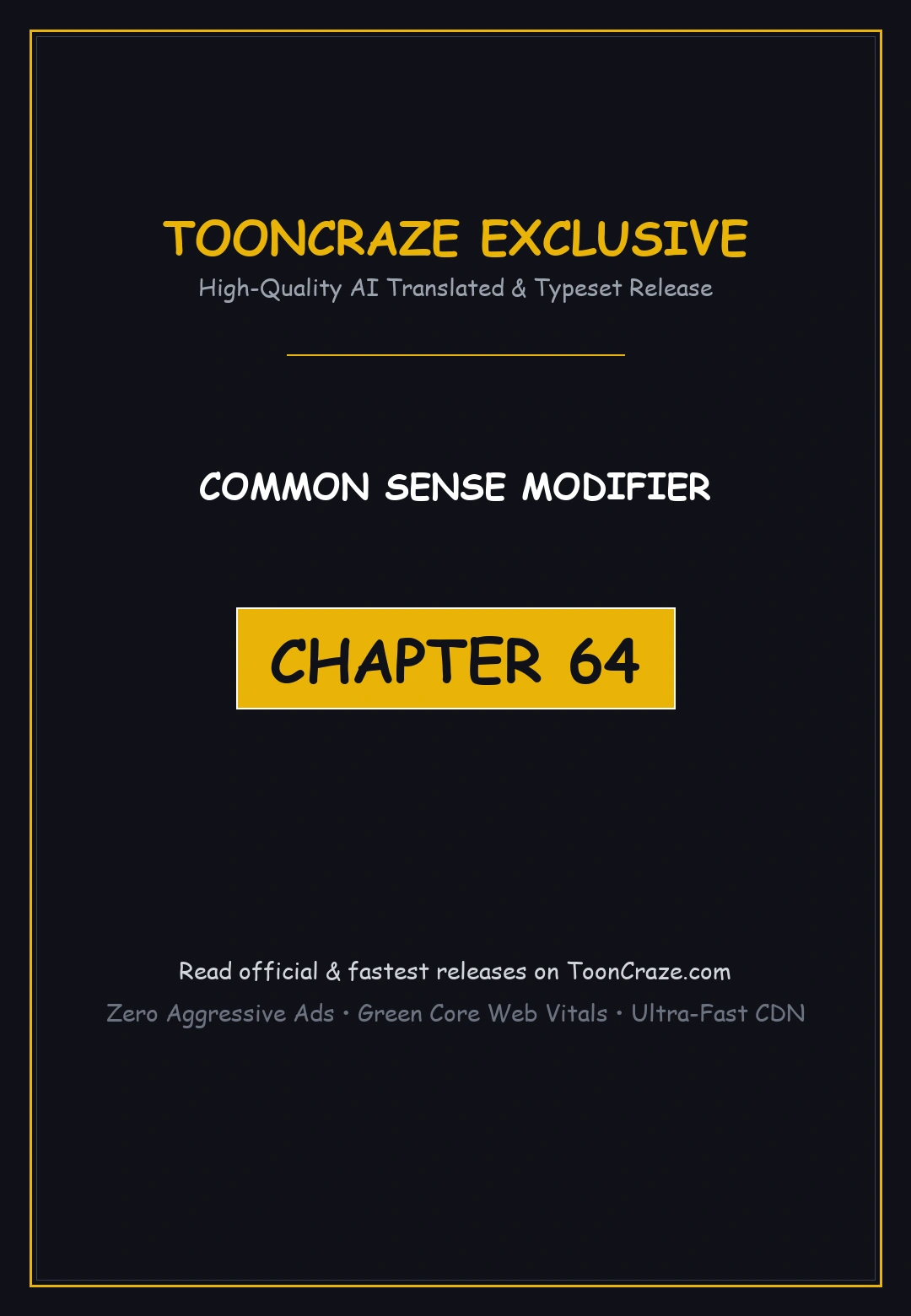 Common Sense Modifier Chapter 64 - Page 1