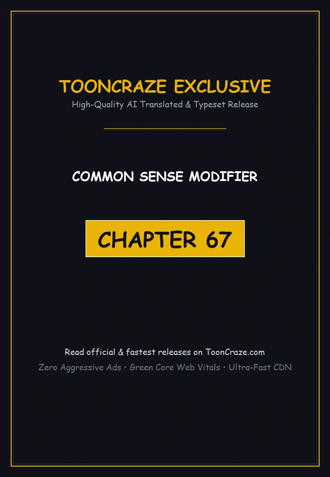 Common Sense Modifier Chapter 67 - Page 1