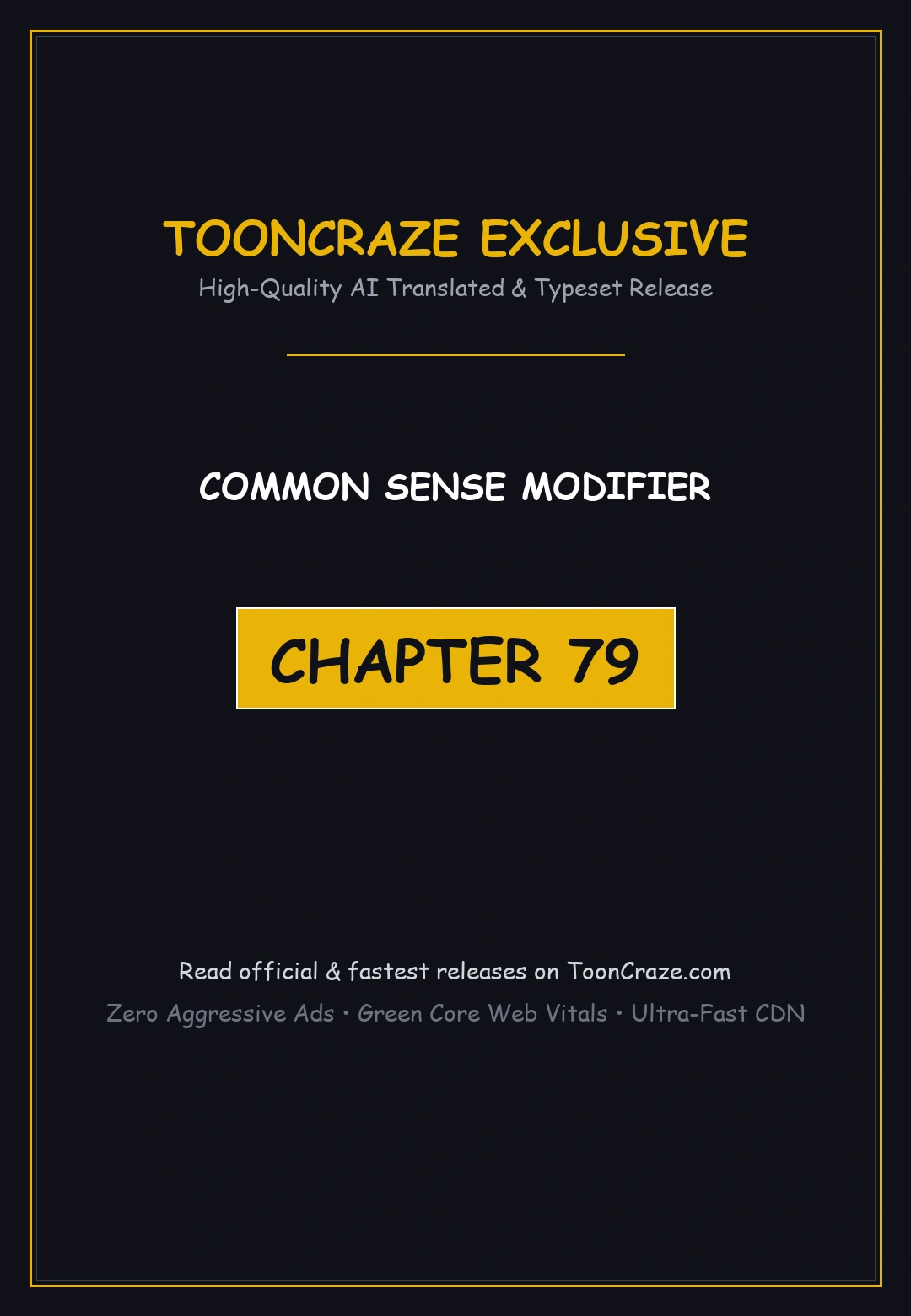 Common Sense Modifier Chapter 79 - Page 1