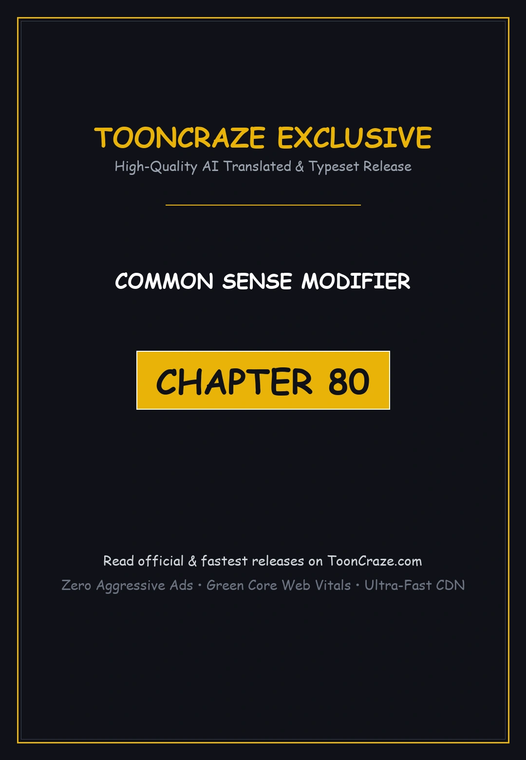 Common Sense Modifier Chapter 80 - Page 1