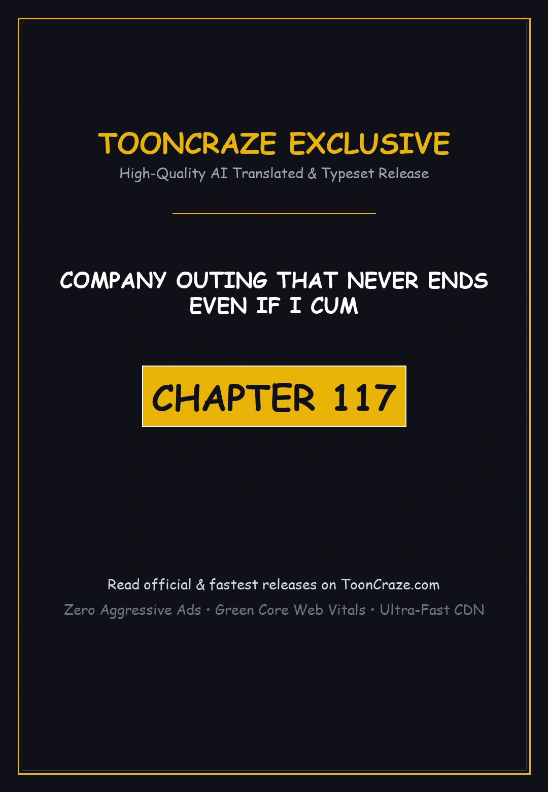 Company Outing That Never Ends Even If I Cum Chapter 117 - Page 1