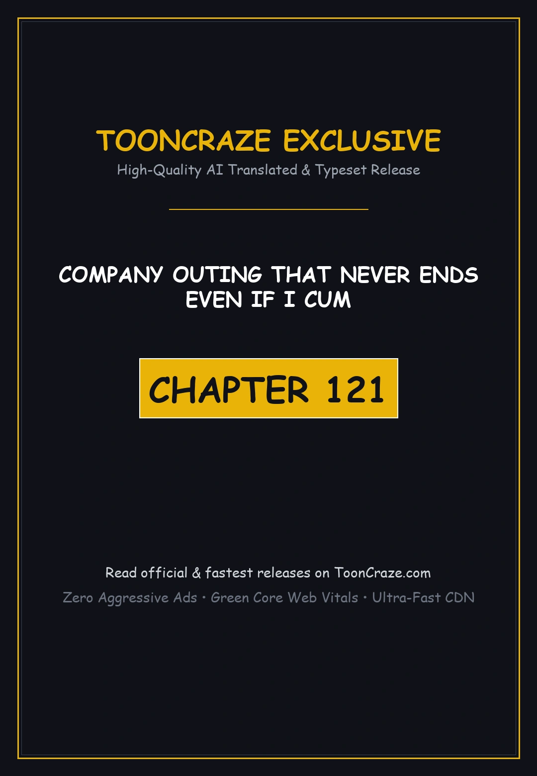Company Outing That Never Ends Even If I Cum Chapter 121 - Page 1