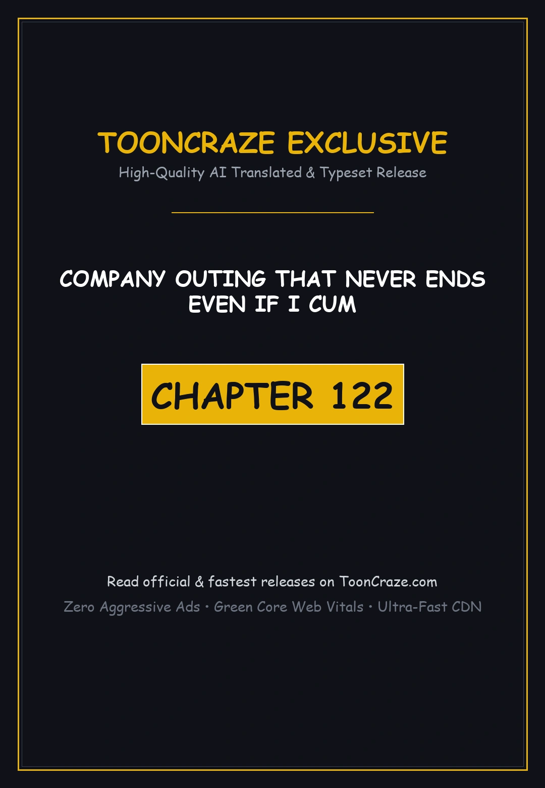Company Outing That Never Ends Even If I Cum Chapter 122 - Page 1