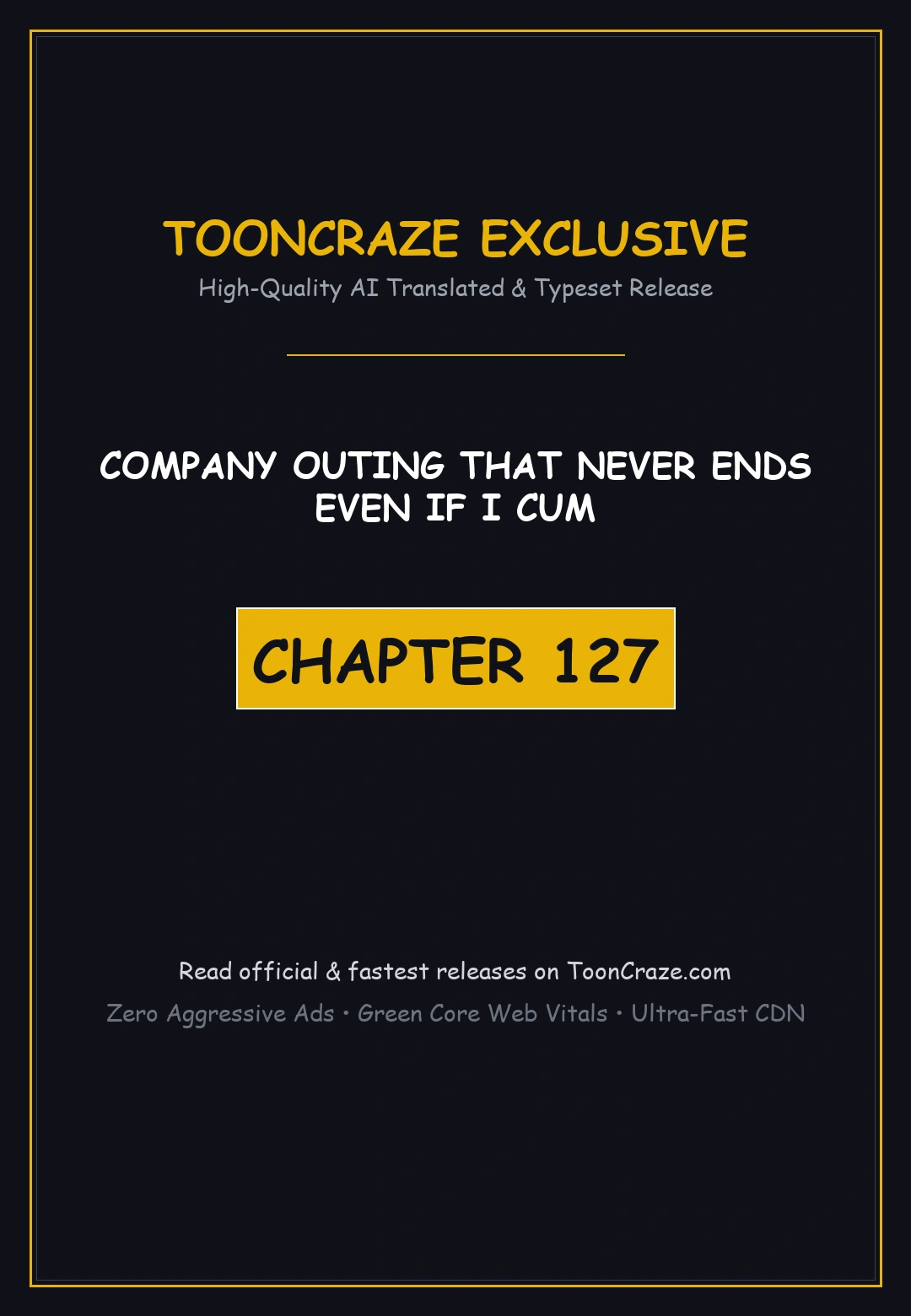 Company Outing That Never Ends Even If I Cum Chapter 127 - Page 1
