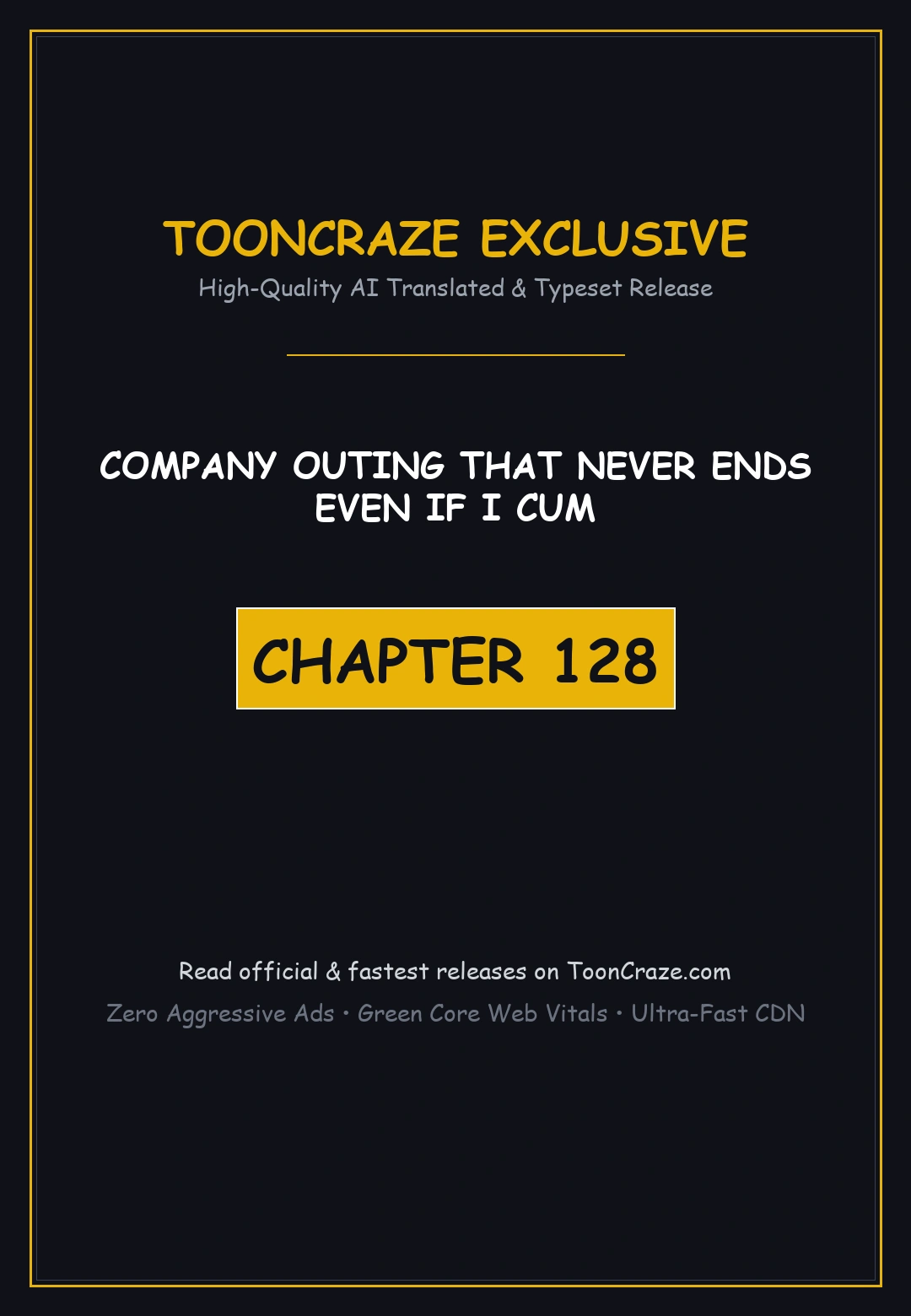 Company Outing That Never Ends Even If I Cum Chapter 128 - Page 1