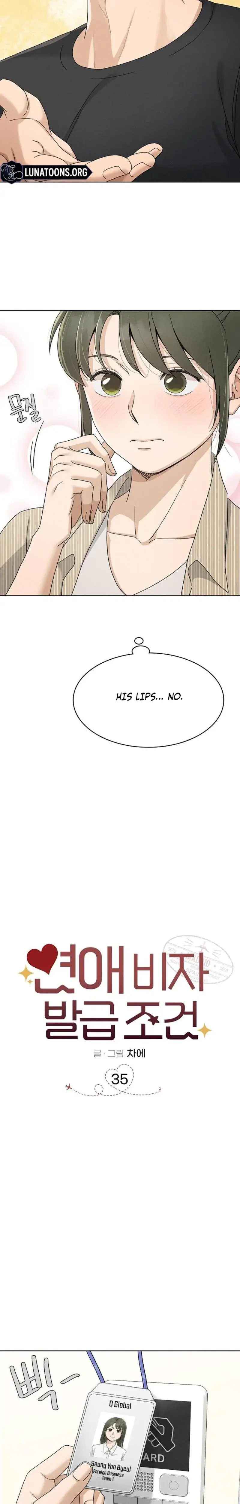 Conditions For A Dating Visa Chapter 35 - Page 5