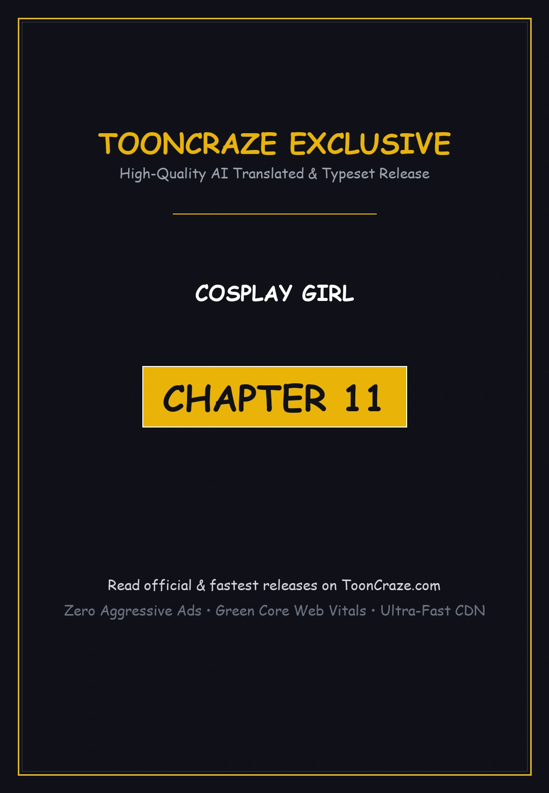 Cosplay Girl Chapter 11 - Page 1