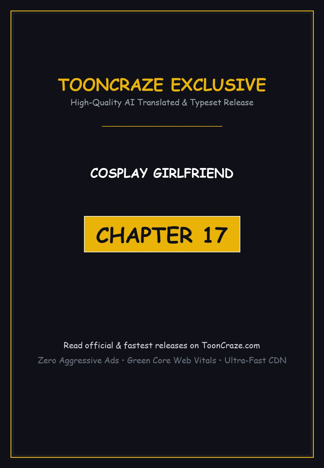 Cosplay Girlfriend Chapter 17 - Page 1