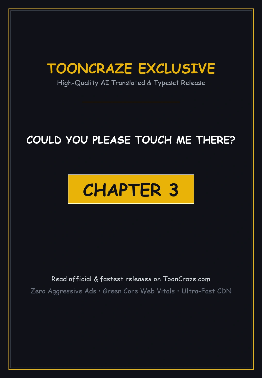 Could You Please Touch Me There Chapter 3 - Page 1