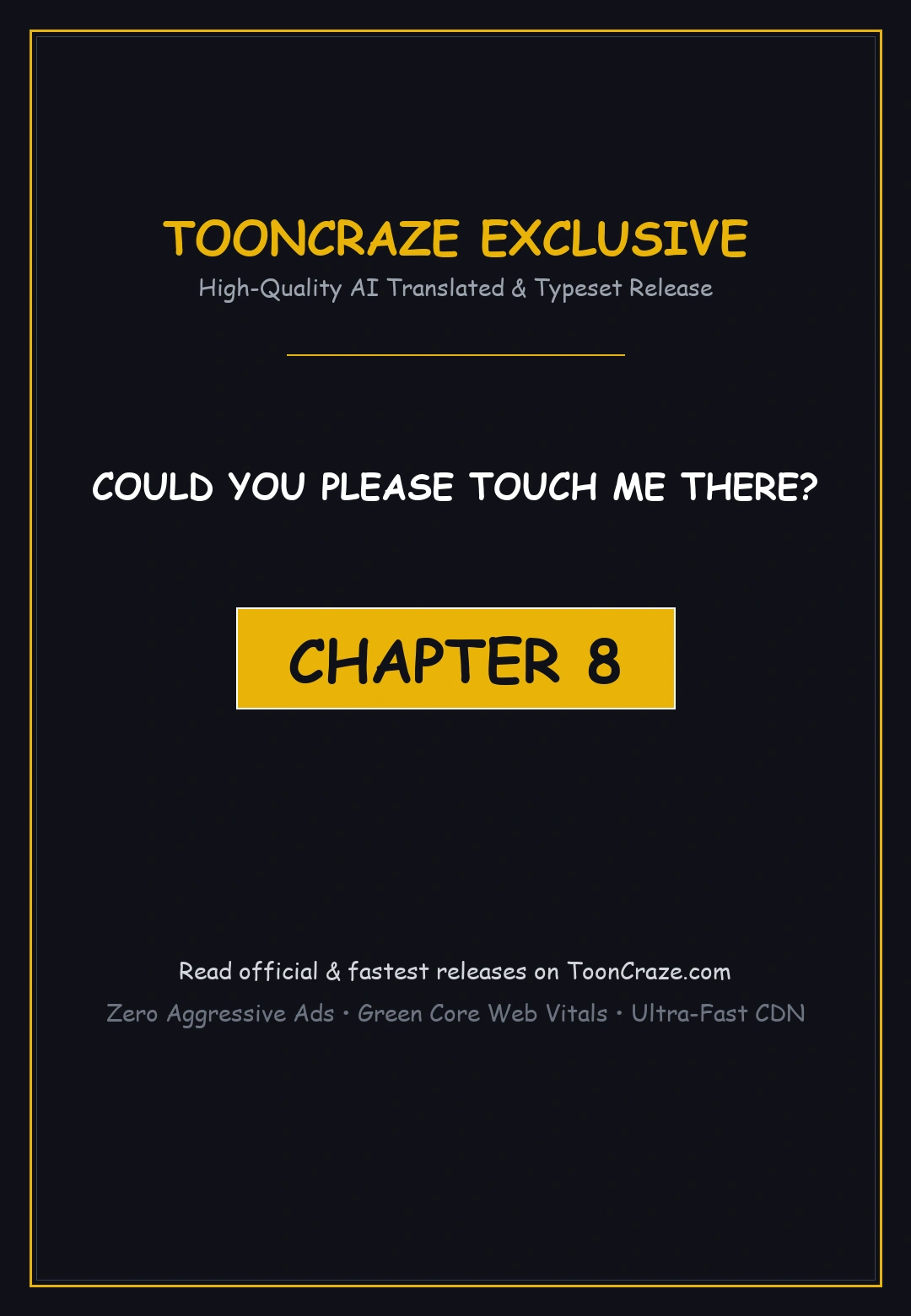 Could You Please Touch Me There Chapter 8 - Page 1
