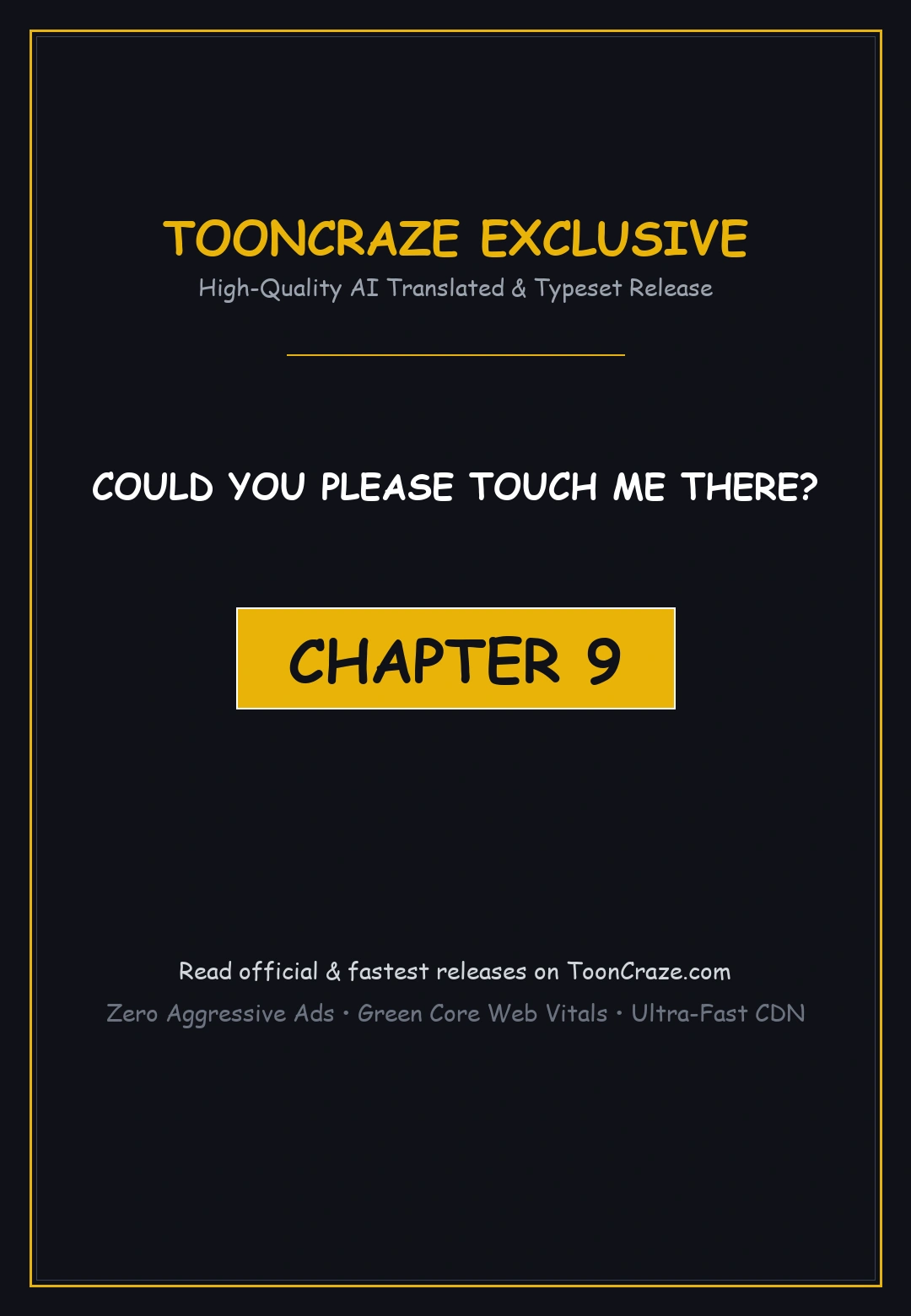 Could You Please Touch Me There Chapter 9 - Page 1
