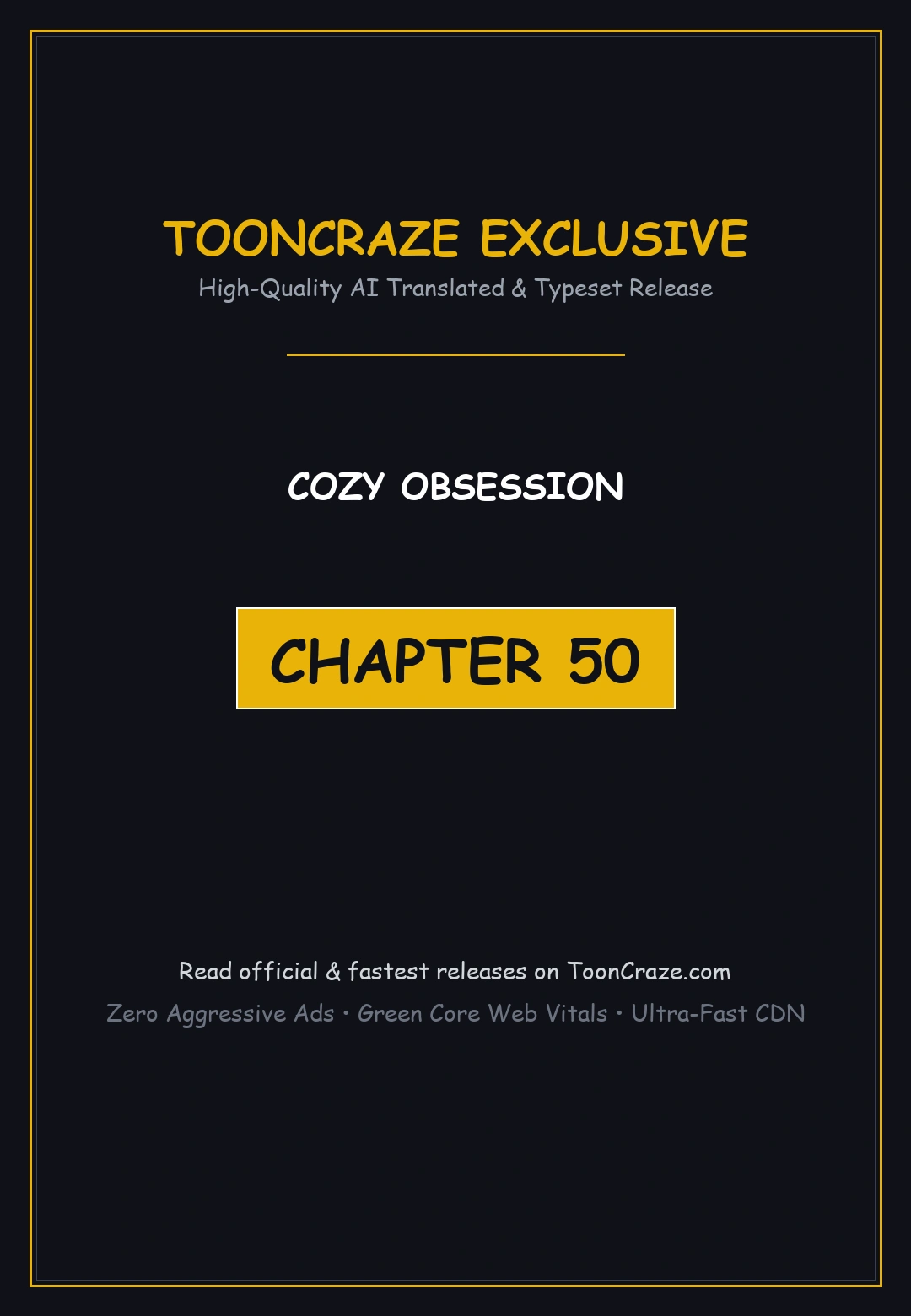 Cozy Obsession Chapter 50 - Page 1