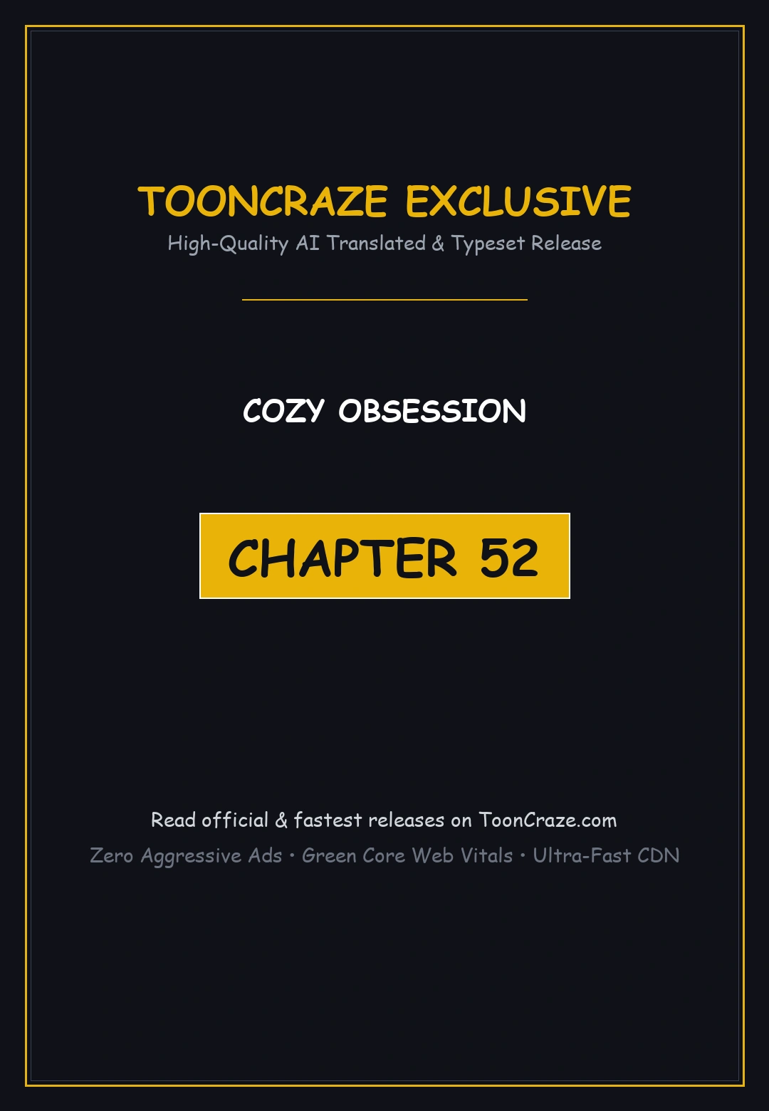 Cozy Obsession Chapter 52 - Page 1