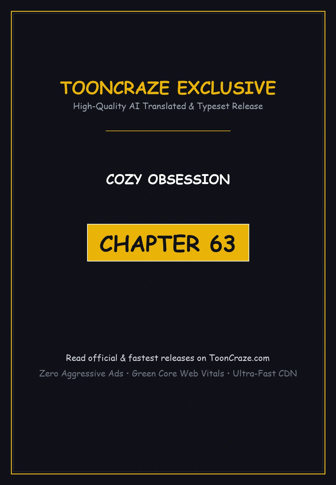 Cozy Obsession Chapter 63 - Page 1
