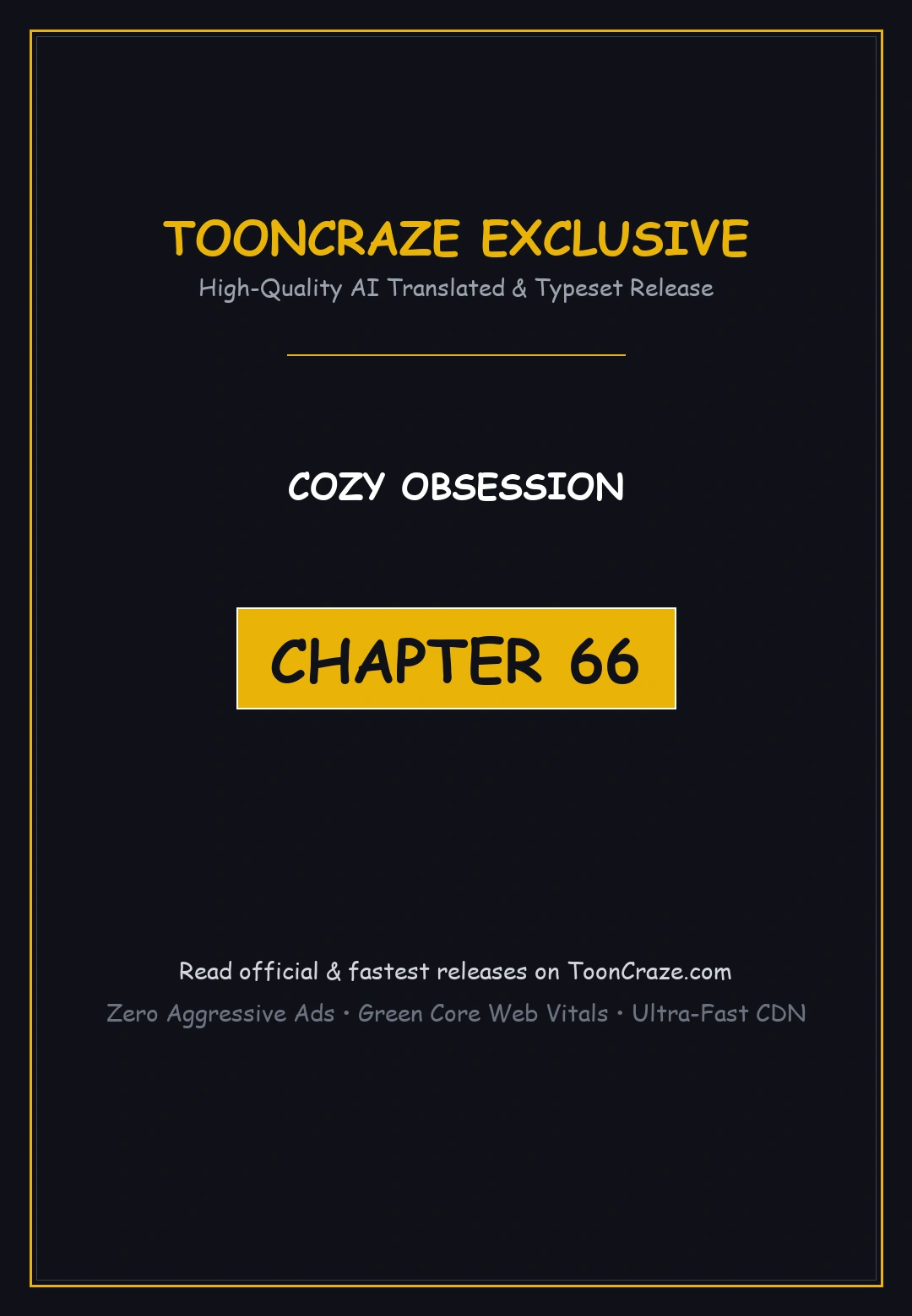 Cozy Obsession Chapter 66 - Page 1