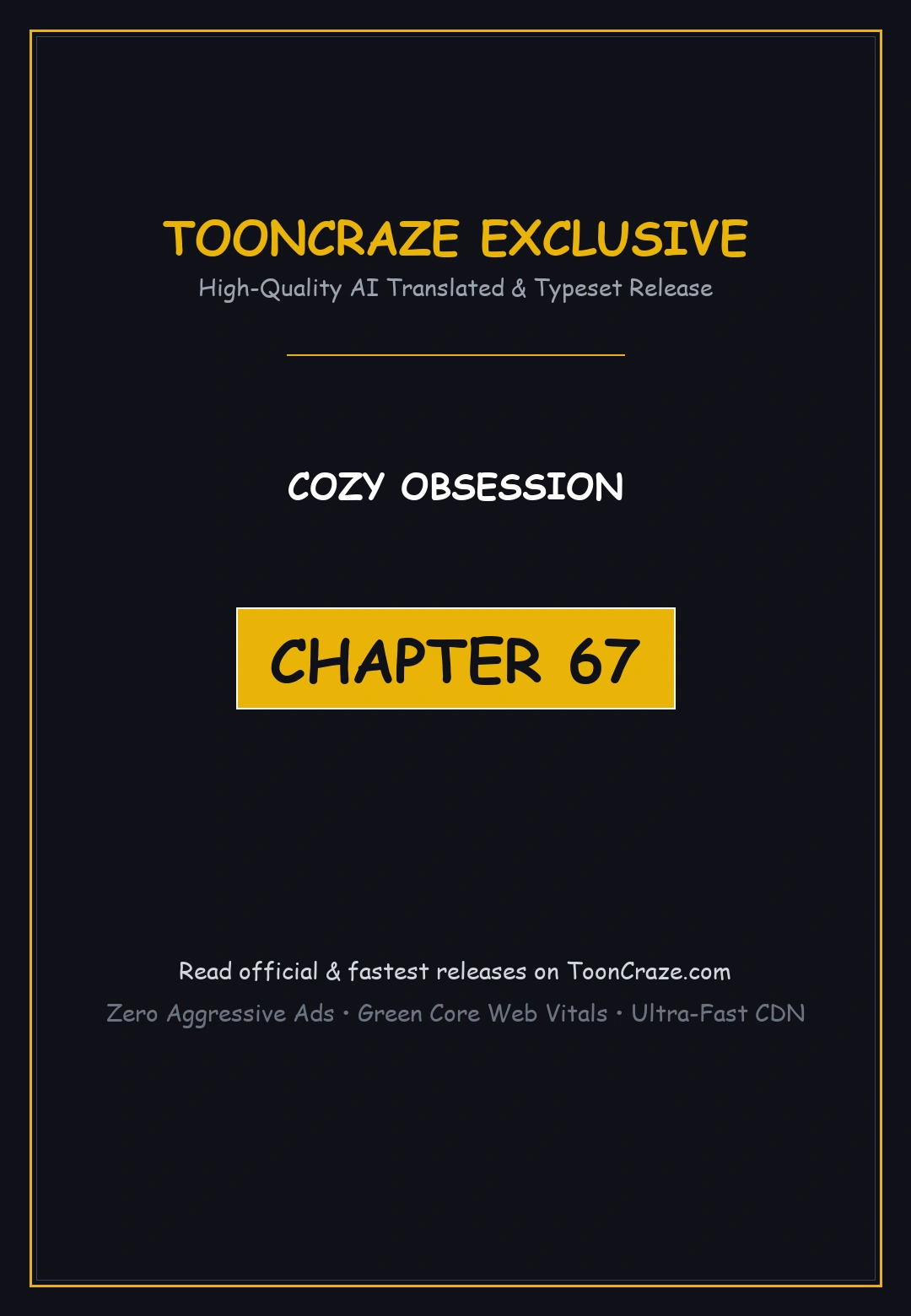 Cozy Obsession Chapter 67 - Page 1