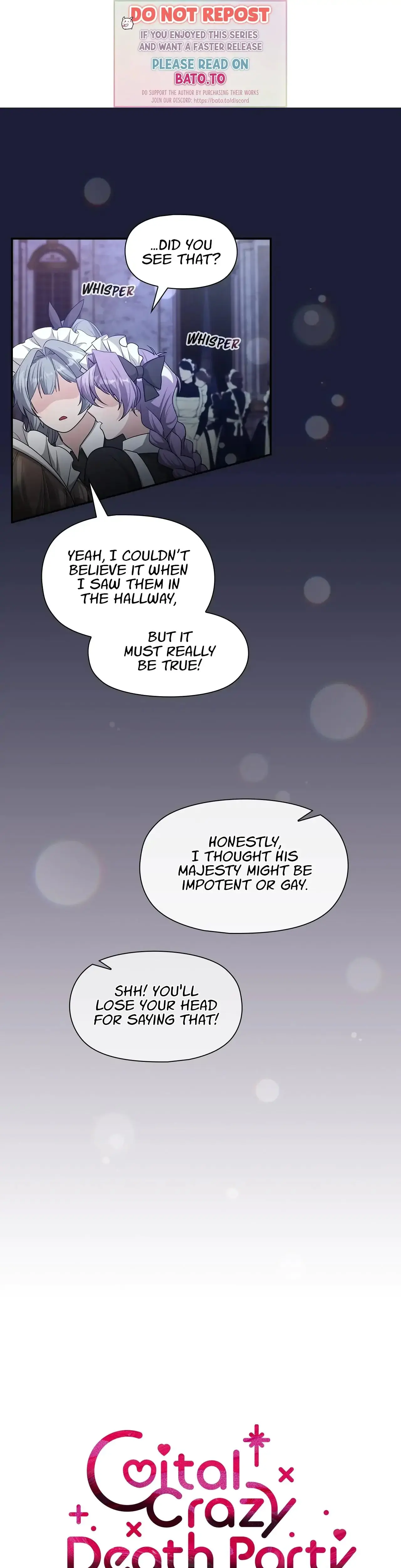 Crazy Coital Death Party Chapter 23 - Page 1