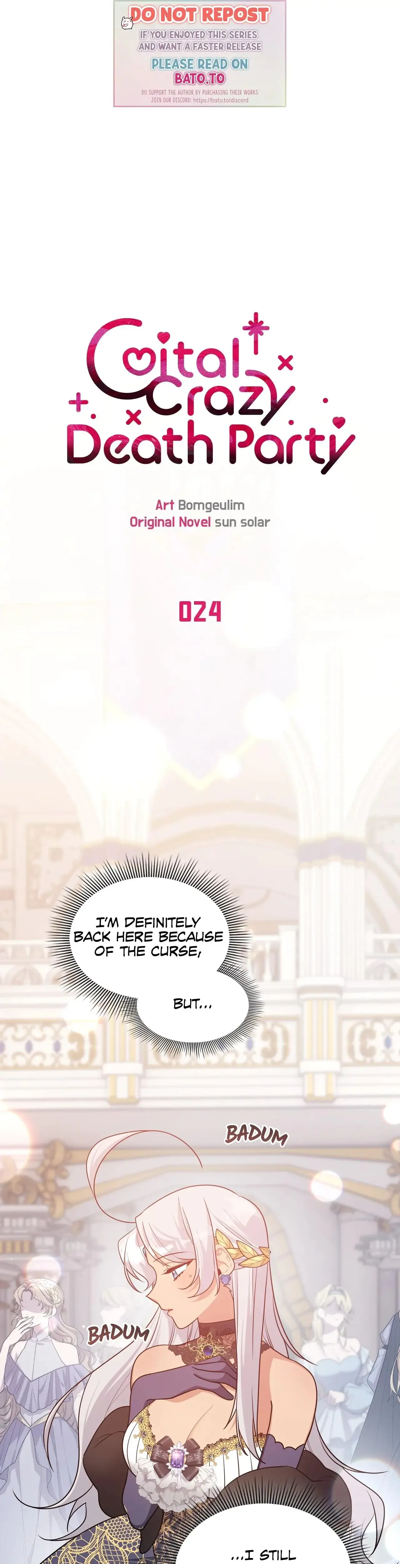 Crazy Coital Death Party Chapter 24 - Page 1