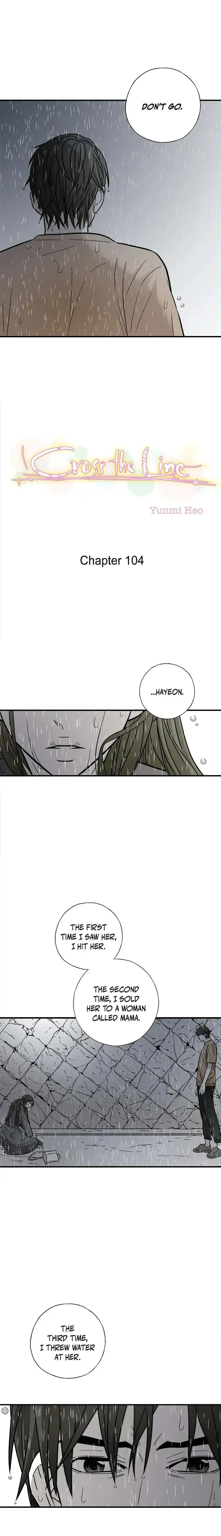 Cross The Line Chapter 104 - Page 1