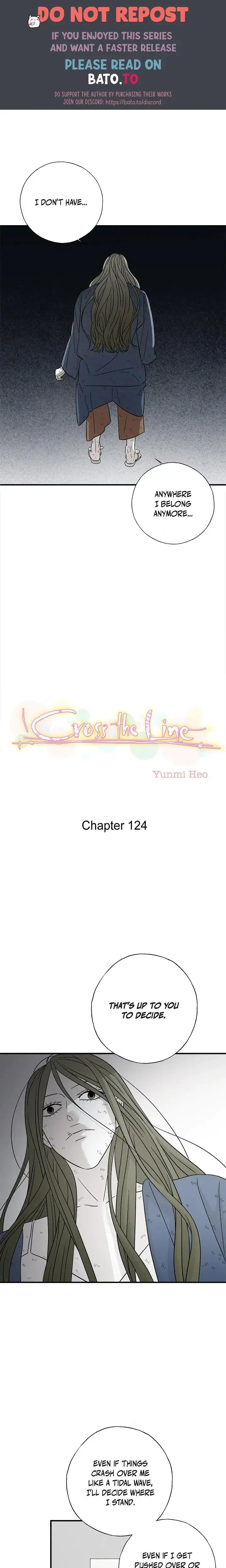 Cross The Line Chapter 124 - Page 1