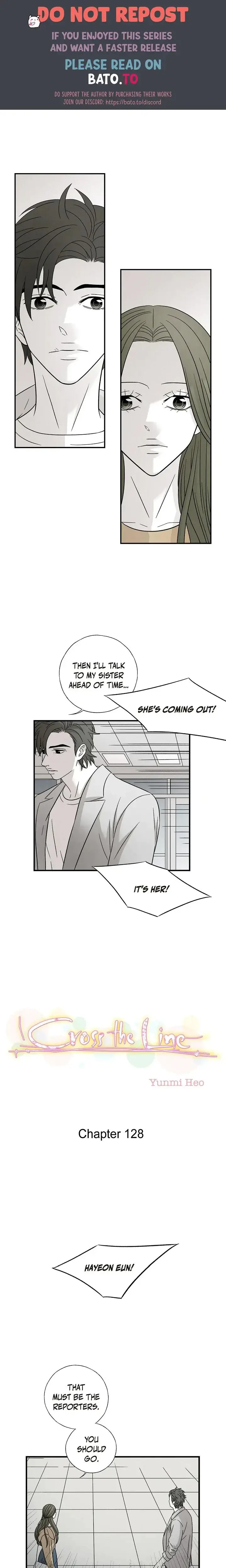 Cross The Line Chapter 128 - Page 1