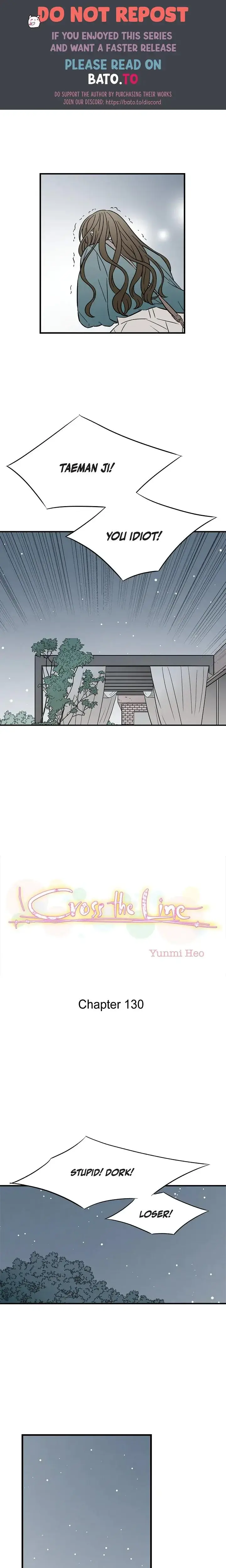 Cross The Line Chapter 130 - Page 1