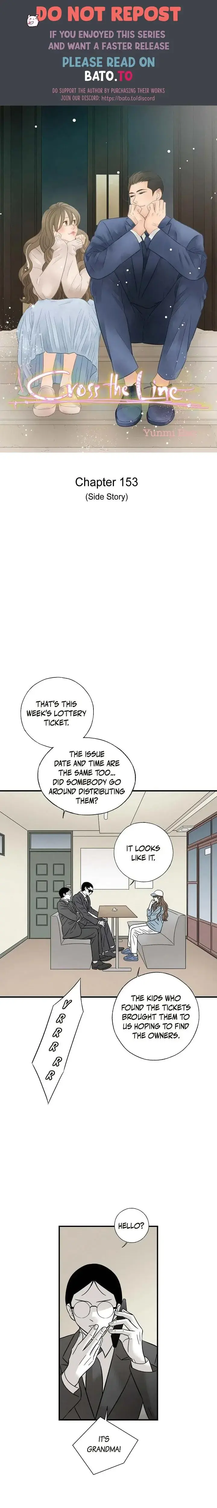 Cross The Line Chapter 153 - Page 1