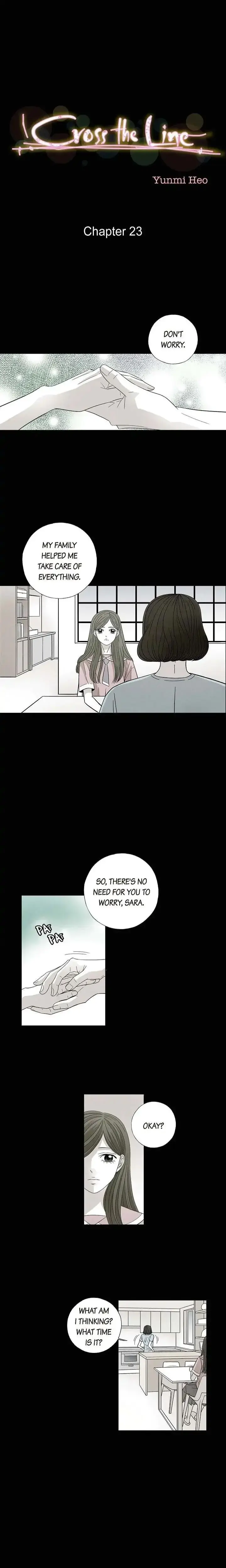 Cross The Line Chapter 23 - Page 1