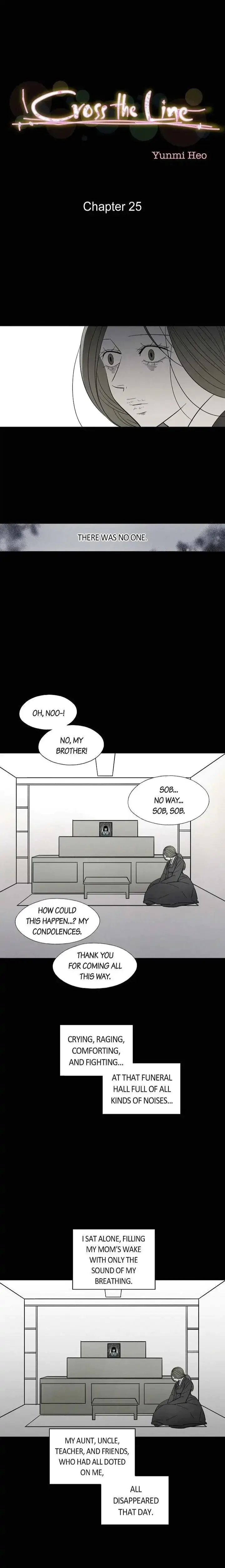 Cross The Line Chapter 25 - Page 1