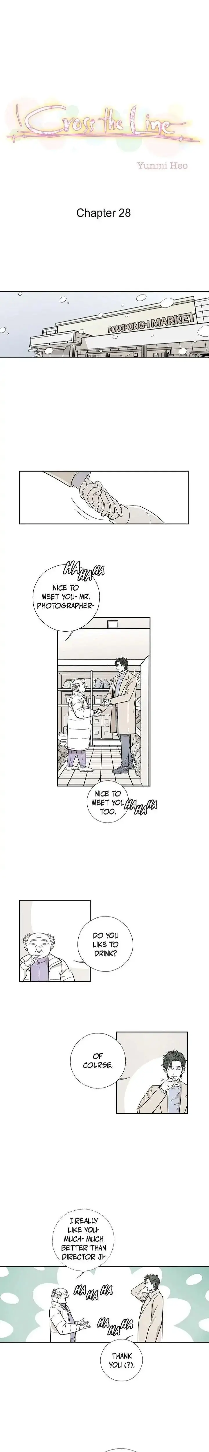Cross The Line Chapter 28 - Page 1