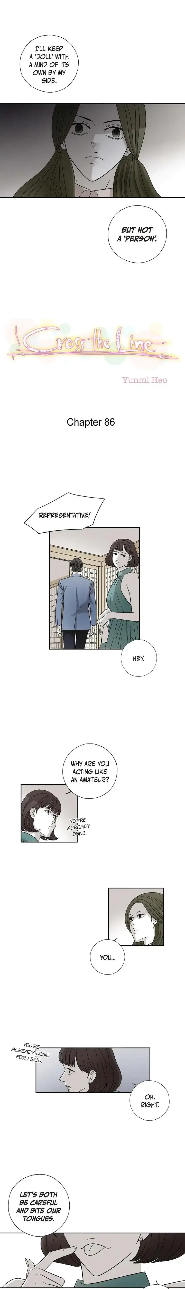 Cross The Line Chapter 86 - Page 1