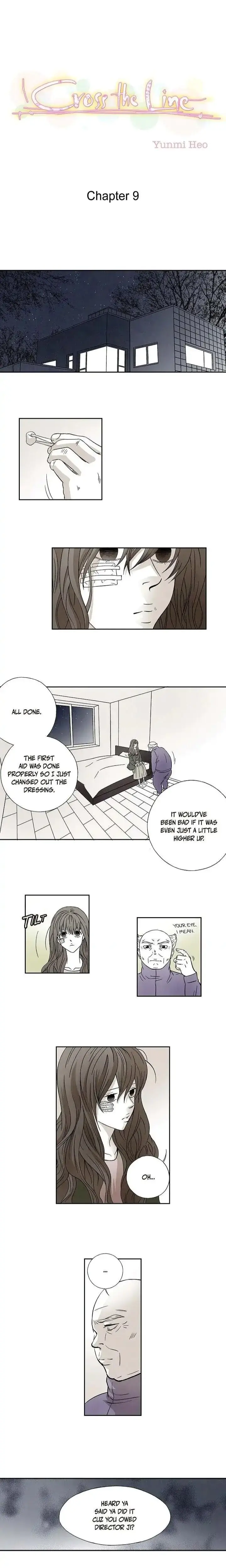 Cross The Line Chapter 9 - Page 1