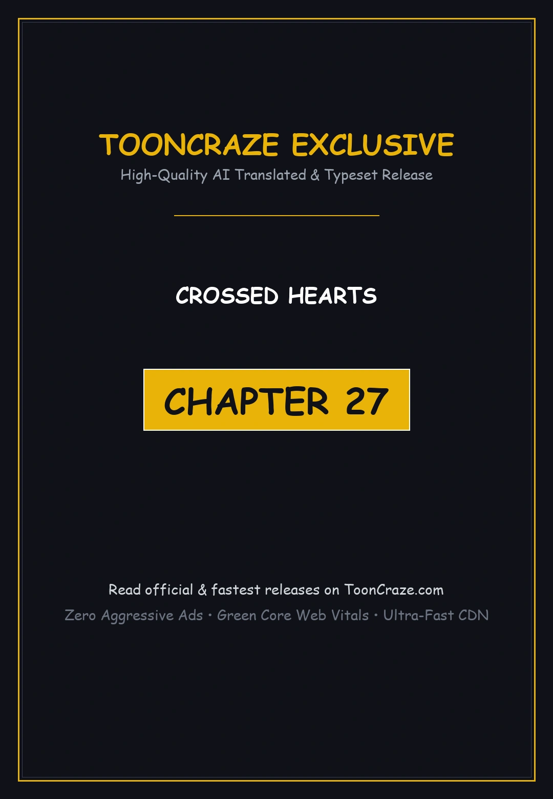 Crossed Hearts Chapter 27 - Page 1