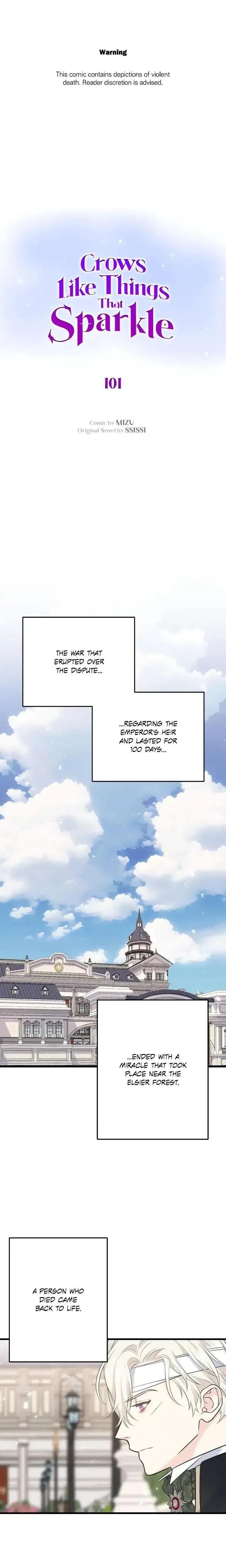 Crows Like Things That Sparkle Chapter 101 - Page 1