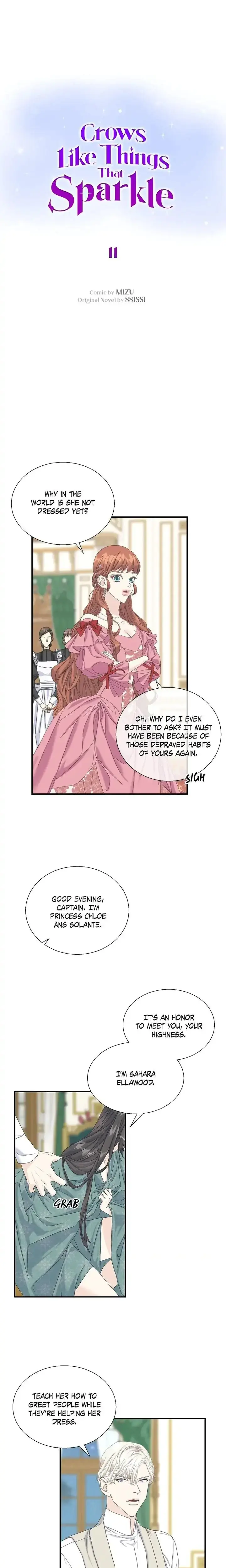 Crows Like Things That Sparkle Chapter 11 - Page 1