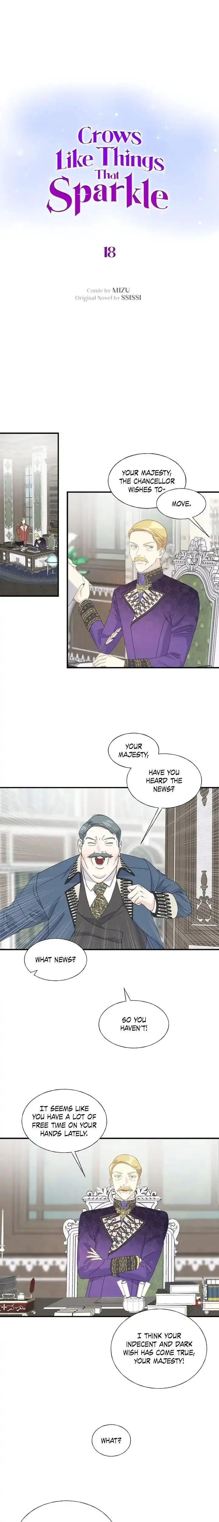 Crows Like Things That Sparkle Chapter 18 - Page 1