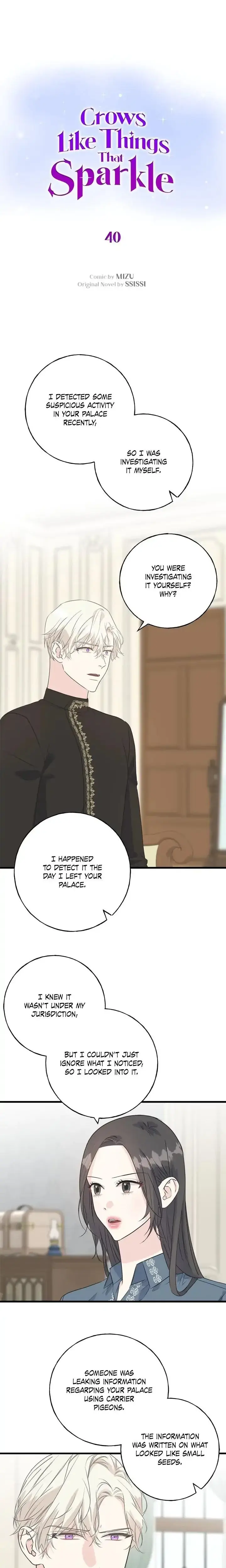 Crows Like Things That Sparkle Chapter 40 - Page 1