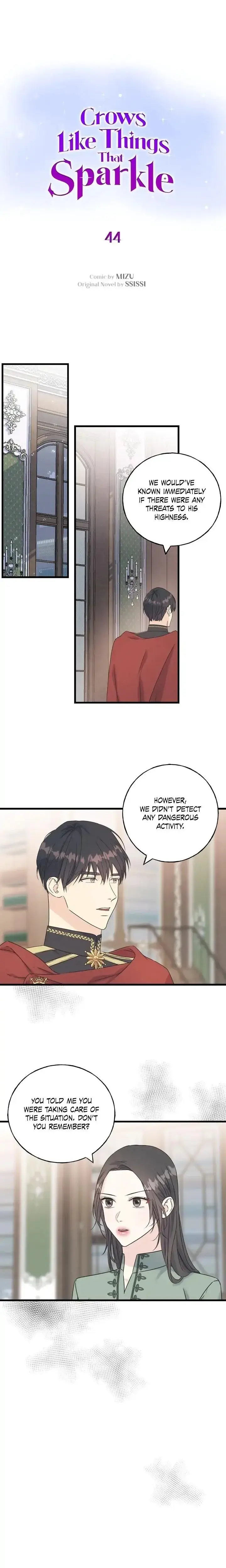 Crows Like Things That Sparkle Chapter 44 - Page 1