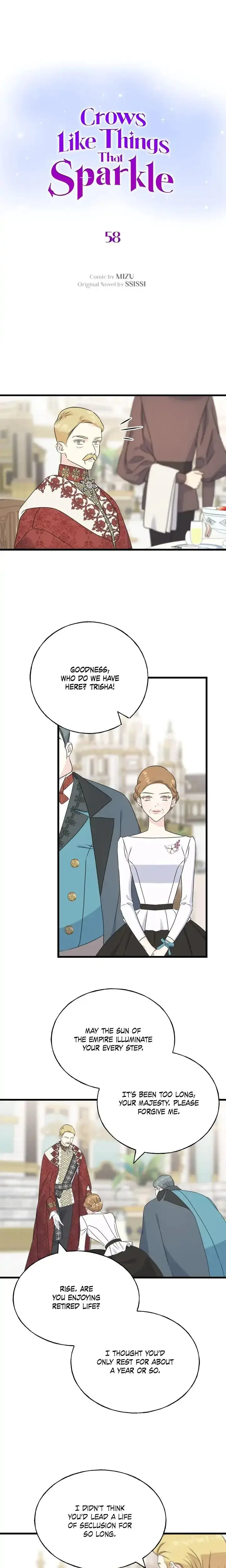 Crows Like Things That Sparkle Chapter 58 - Page 1