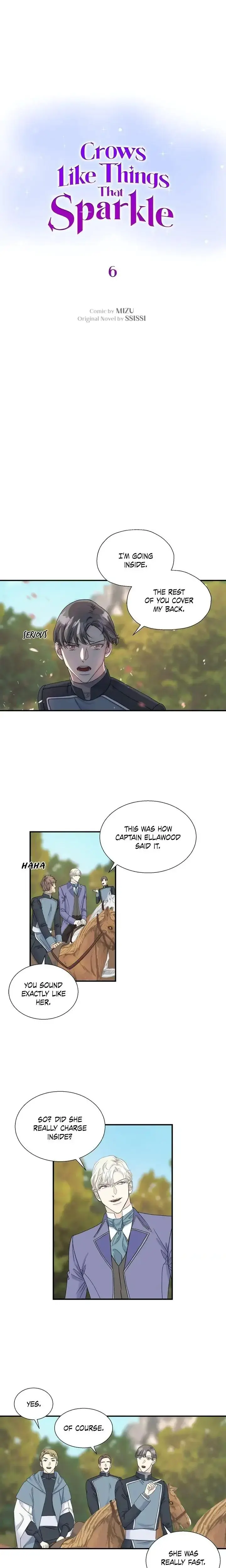 Crows Like Things That Sparkle Chapter 6 - Page 1