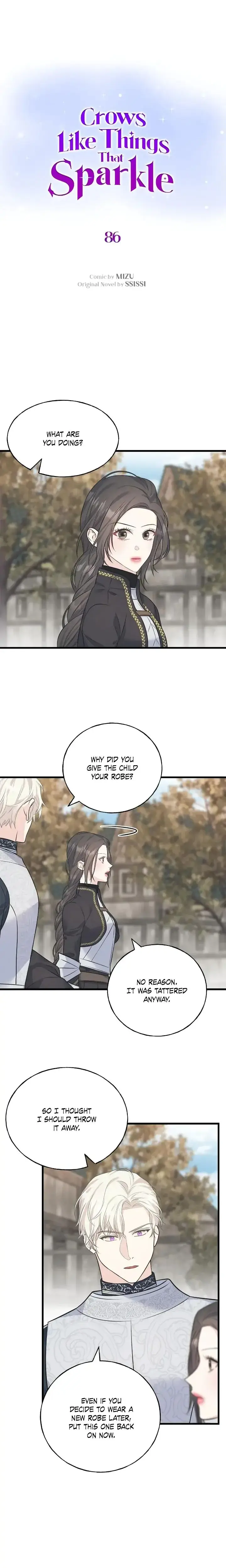 Crows Like Things That Sparkle Chapter 86 - Page 1