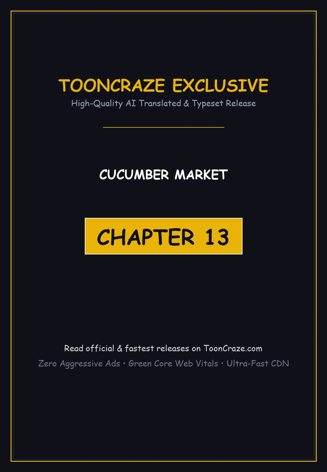 Cucumber Market Chapter 13 - Page 1