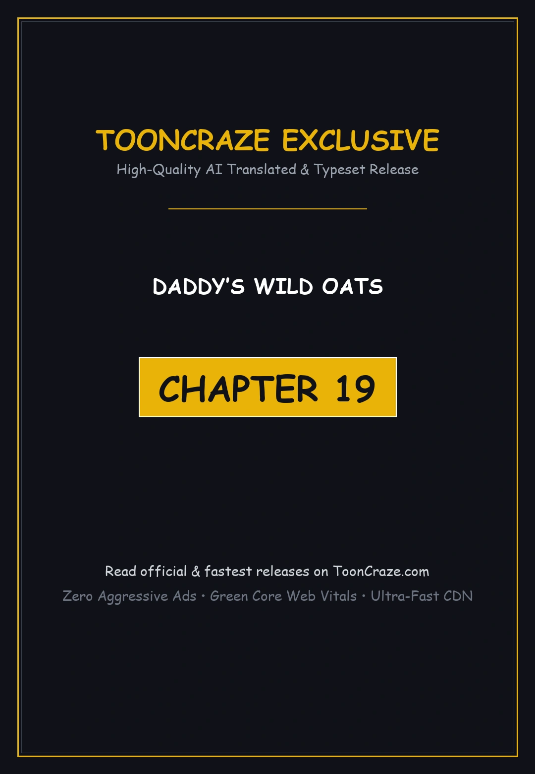 Daddys Wild Oats Chapter 19 - Page 1