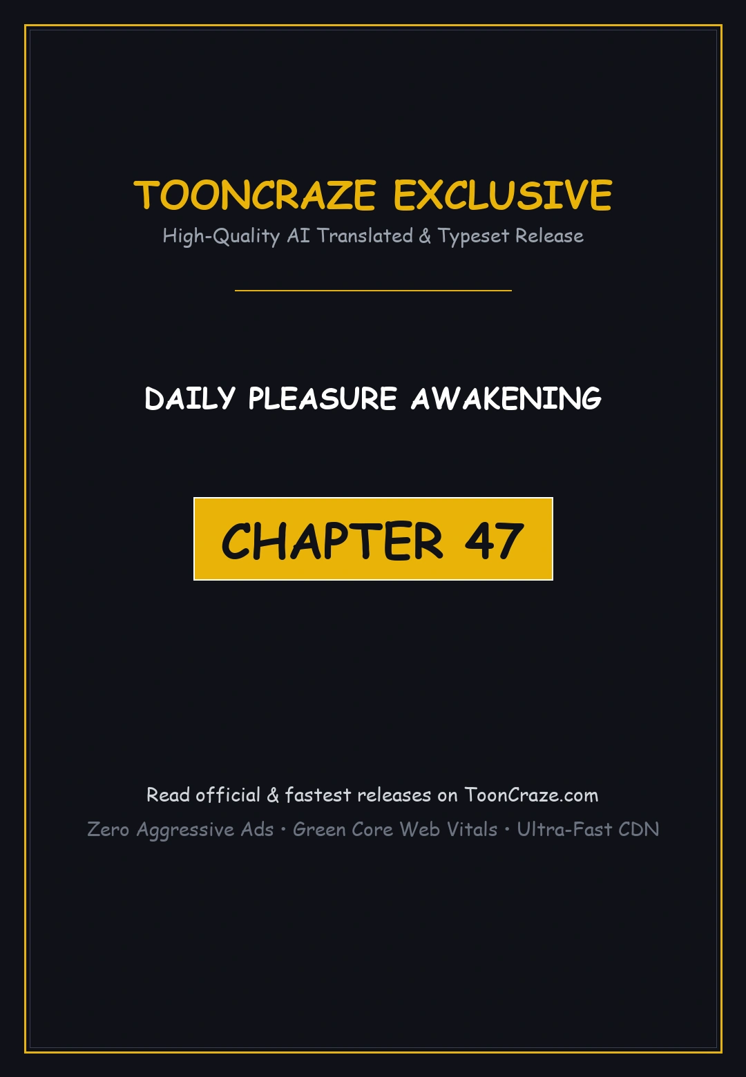 Daily Pleasure Awakening Chapter 47 - Page 1