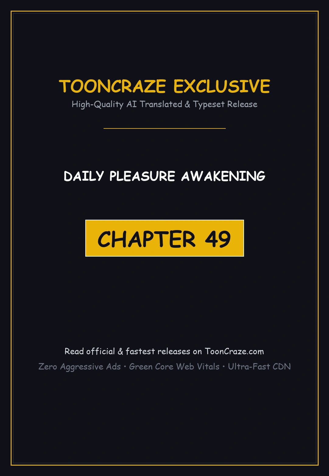 Daily Pleasure Awakening Chapter 49 - Page 1