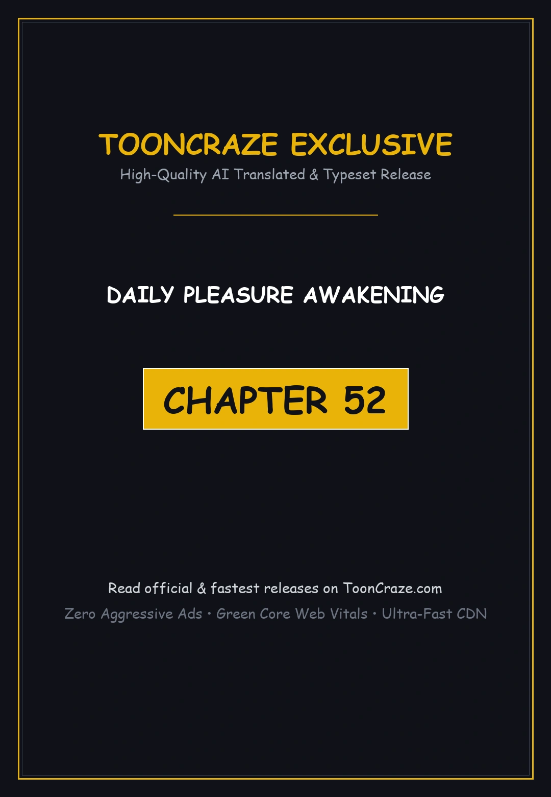 Daily Pleasure Awakening Chapter 52 - Page 1