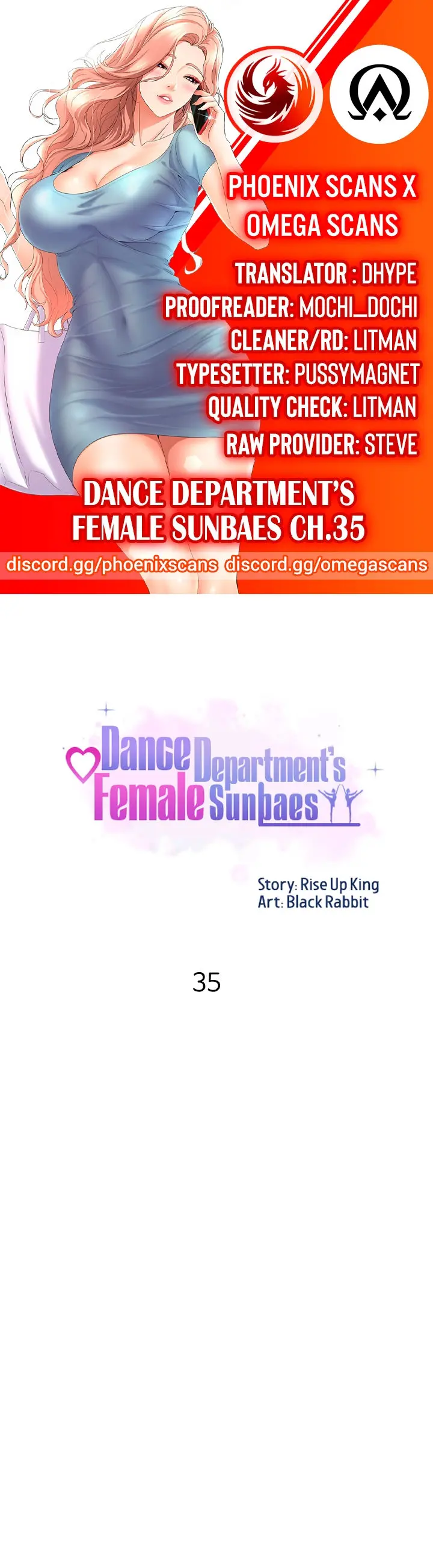 Dance Departments Female Sunbaes Bbabbb Chapter 35 - Page 1