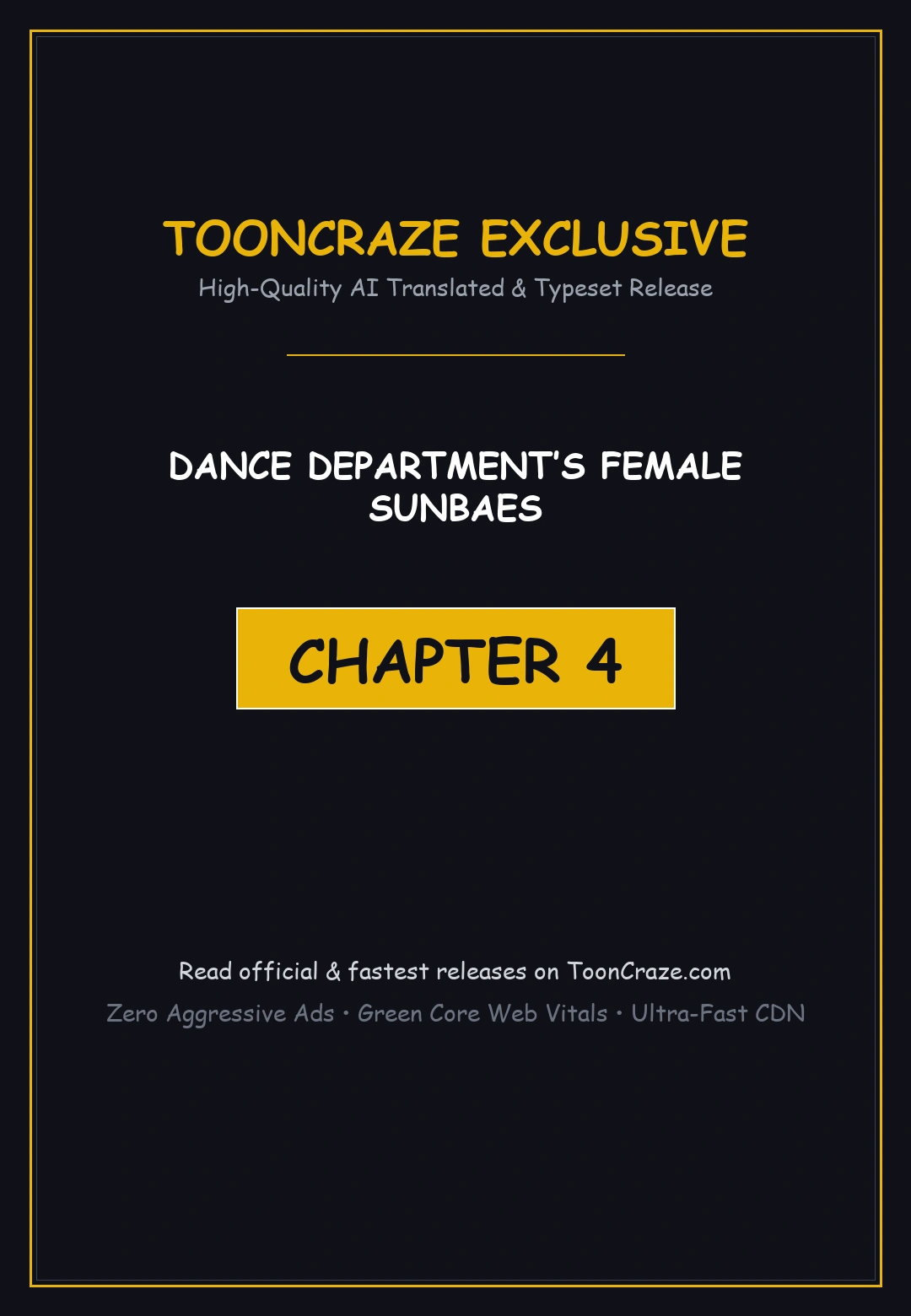 Dance Departments Female Sunbaes Bbabbb Chapter 4 - Page 1