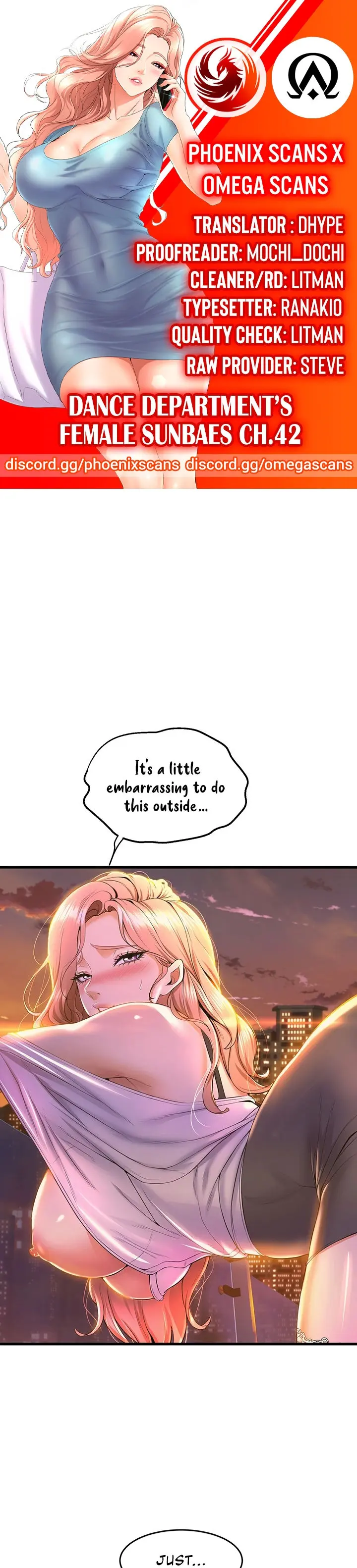 Dance Departments Female Sunbaes Bbabbb Chapter 42 - Page 1